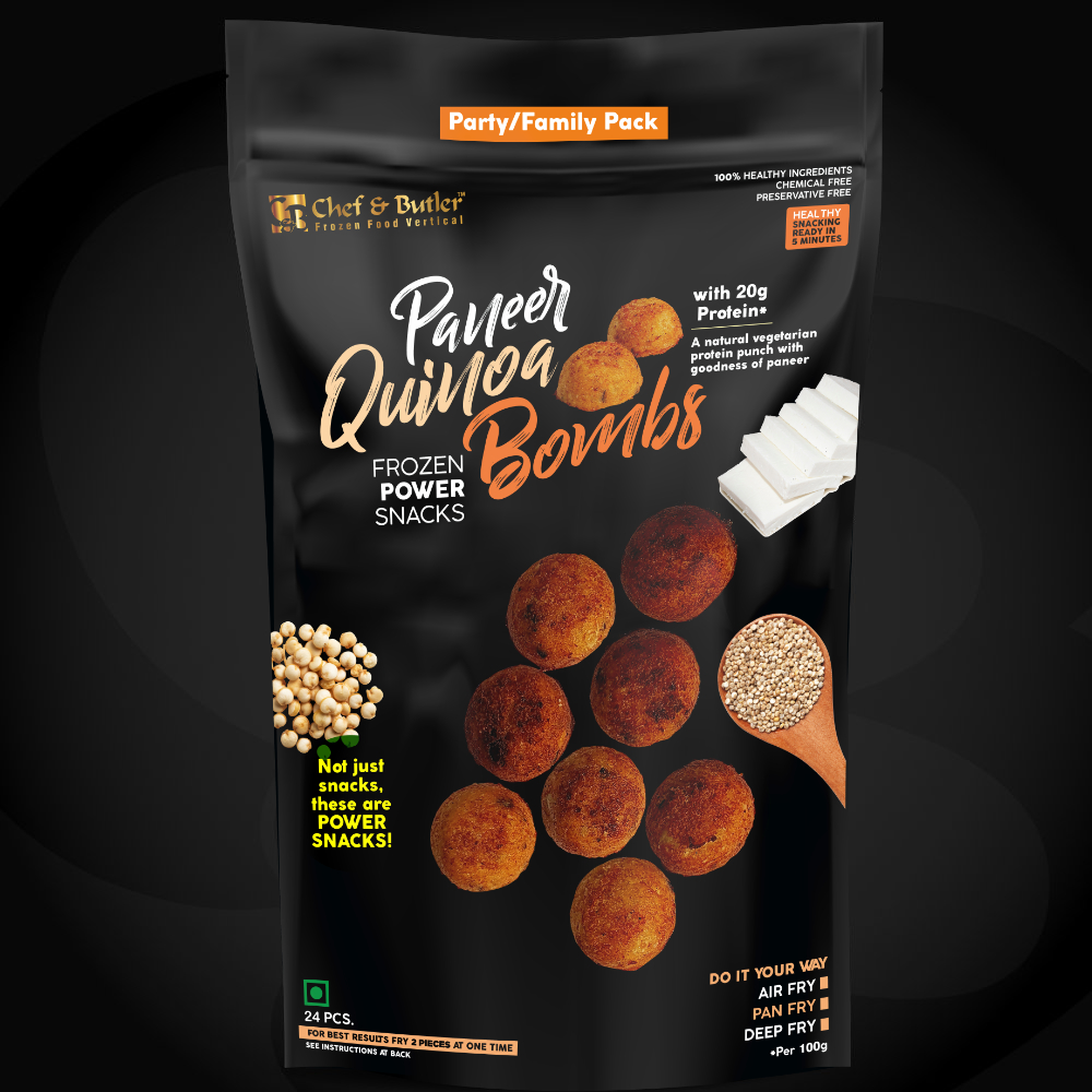 Panner Quinoa Bombs